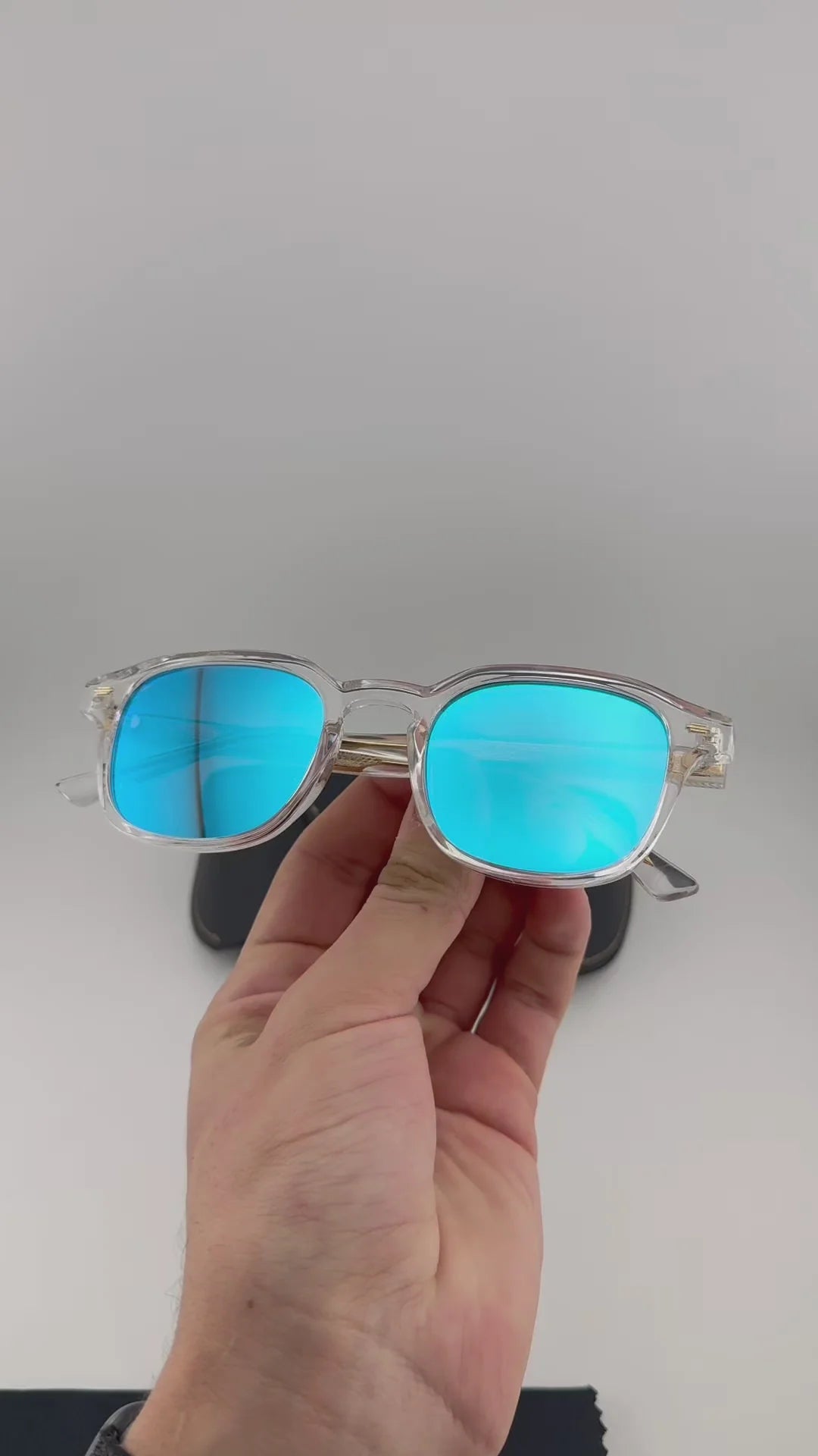 Glitzer - Blau (Gold)