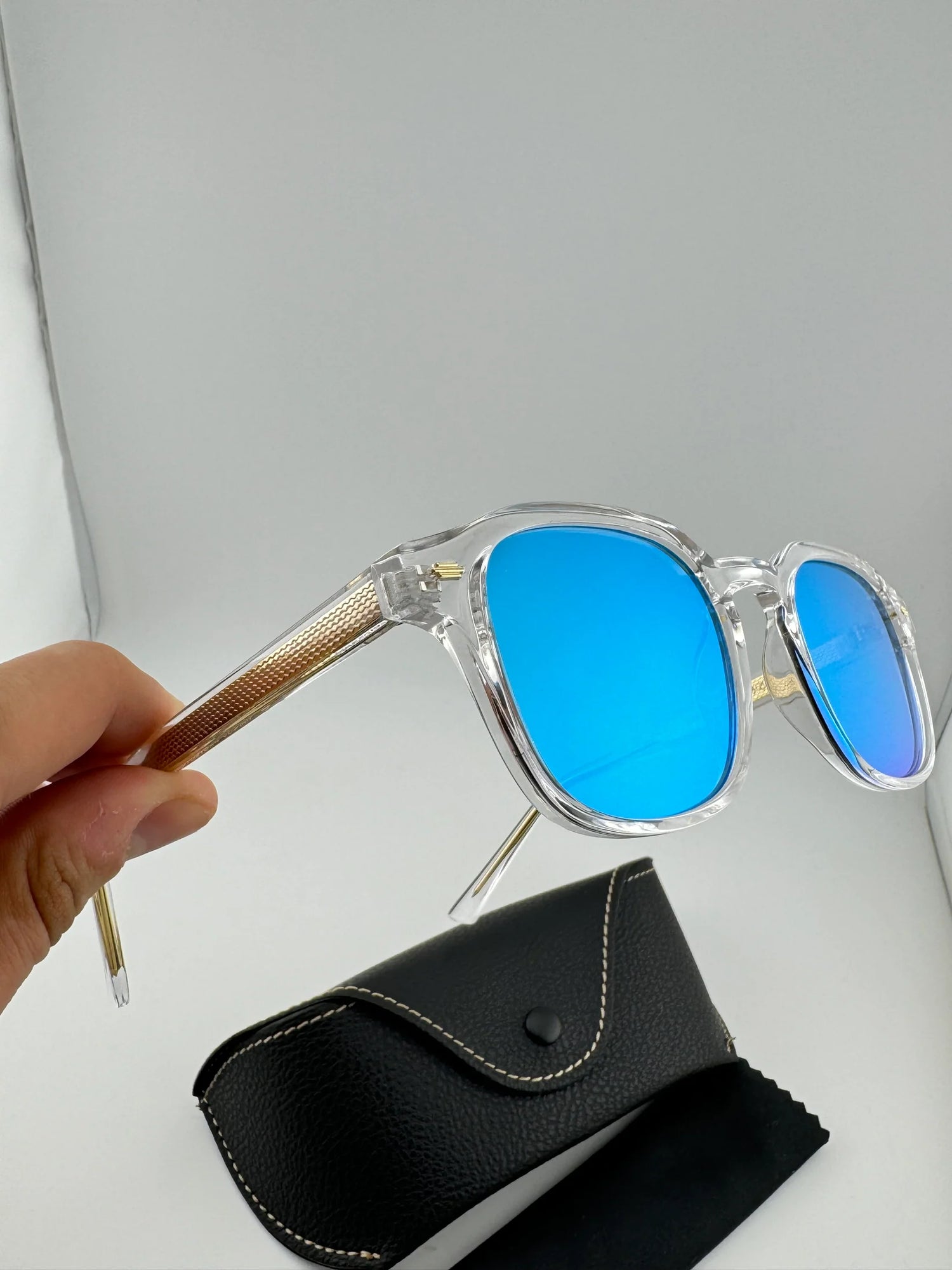 Glitzer - Blau (Gold)